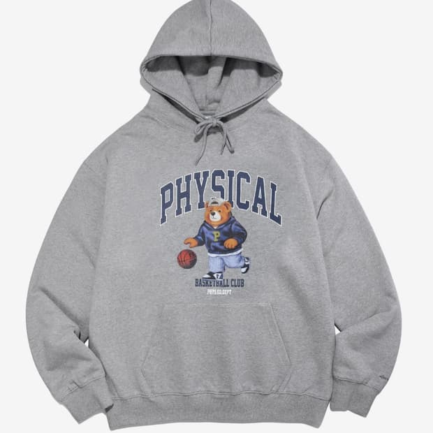 BEARS BASKETBALL DIET HOODIE GRAY