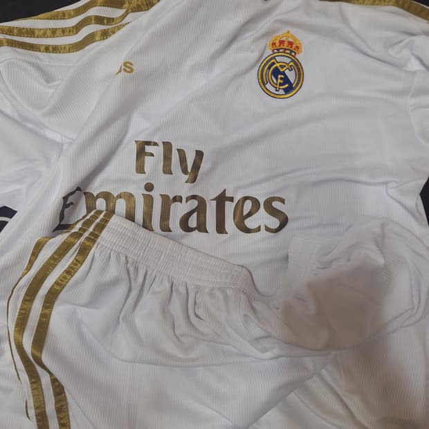 레알마드리드 반팔 oem no로고 반티 상하의세트