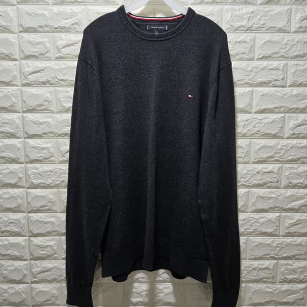 타미힐피거 피마 코튼 캐시미어 스웨터 XXL