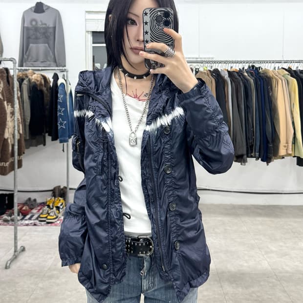 저널 스탠다드 투웨이 후드 바람막이