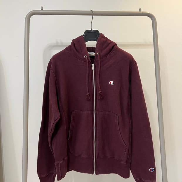 챔피온 리버스위브 후드집업 S