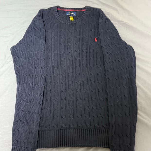 폴로 꽈배기 니트(보이즈)