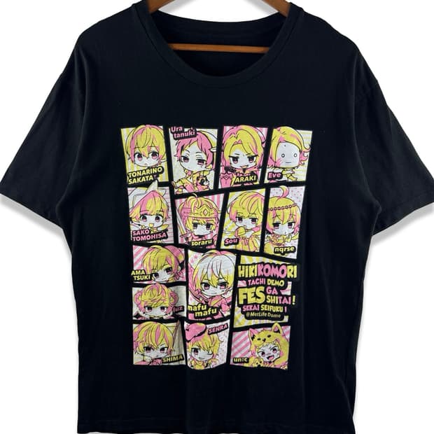 JPN 히키코모리 페스티벌 티셔츠4078
