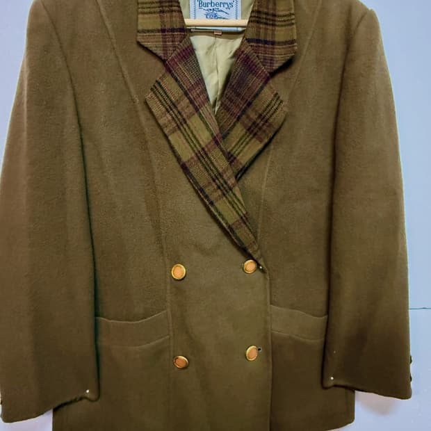 버버리 BURBERRYS 테일러드 재킷 더블 버튼 블레이저