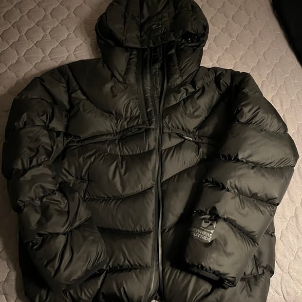 썸웨어아웃사이드 구스 다운 패딩 XL