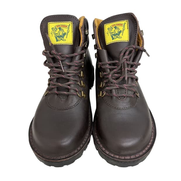 짐그린 JIM Green 레이저백 부츠 다크 브라운 250