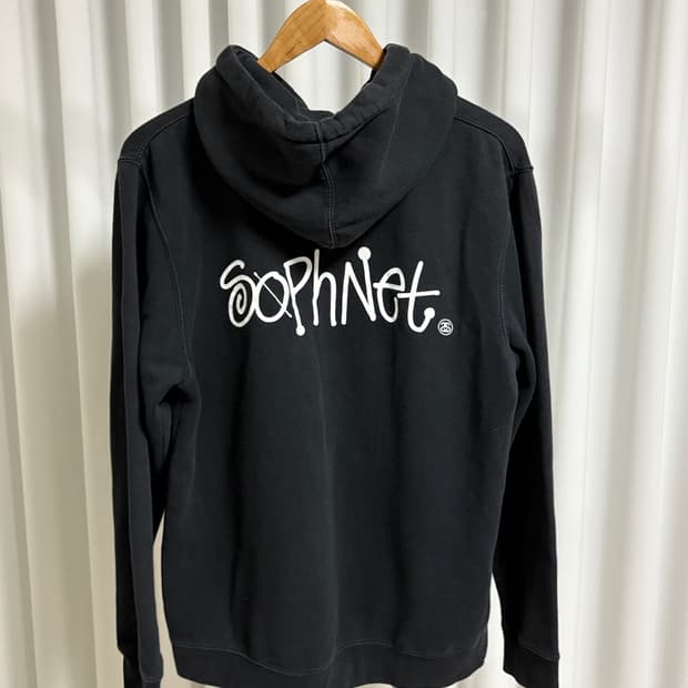 스투시 소프넷 콜라보 후드티