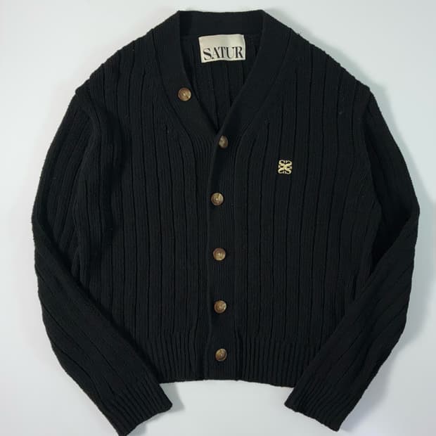 Satur  세터 파로 오버 사이클 부클 가디건