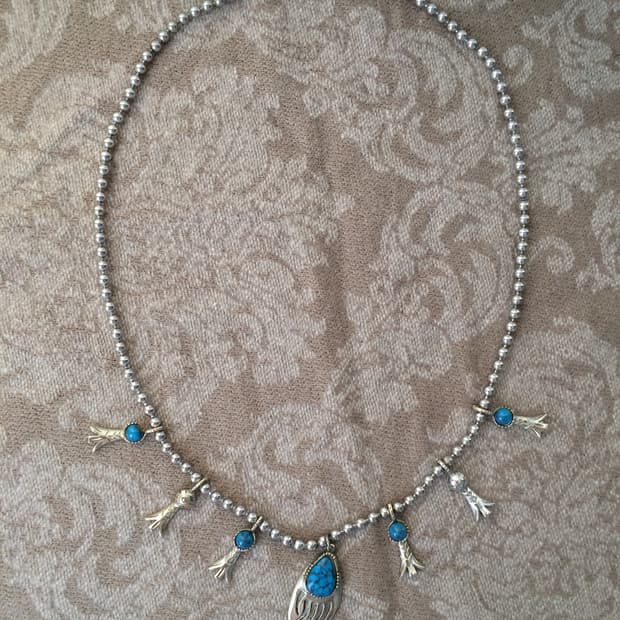 native american mood necklace