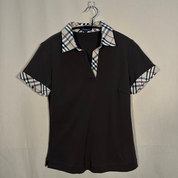 버버리 노바체크 폴로 반팔 처분 