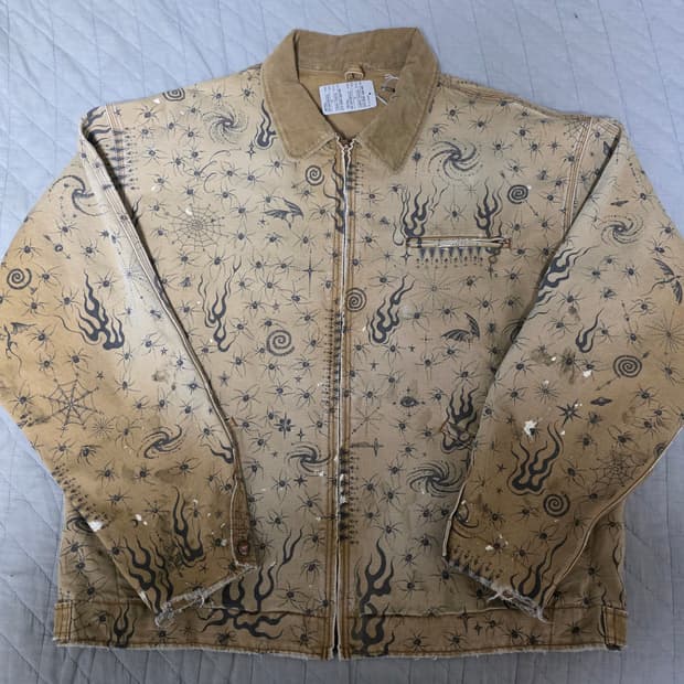 [XL] 세인트미카엘X DR WOO 디트로이트 자켓