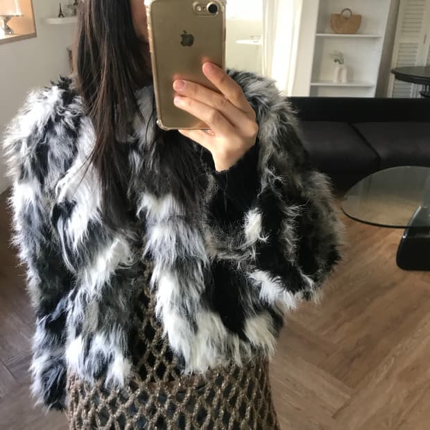 vintage fur jacket