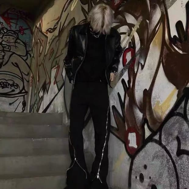 릭오웬스깔 부츠컷 팬츠