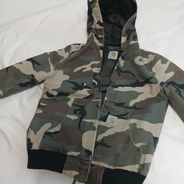 칼하트 카모 액티브 자켓 m