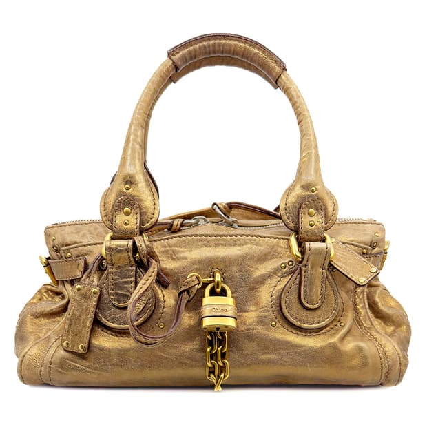 Chloe Paddington Padlock Tote Bag