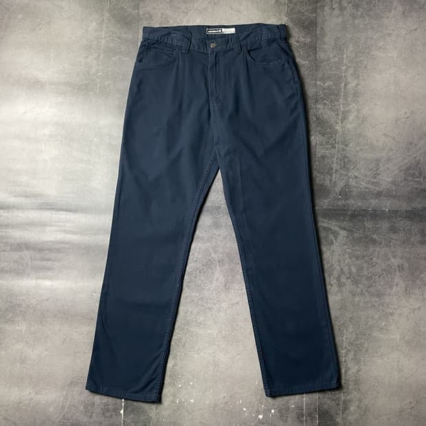 CARHARTT 칼하트 네이비 유틸리티 워크 팬츠 A01065