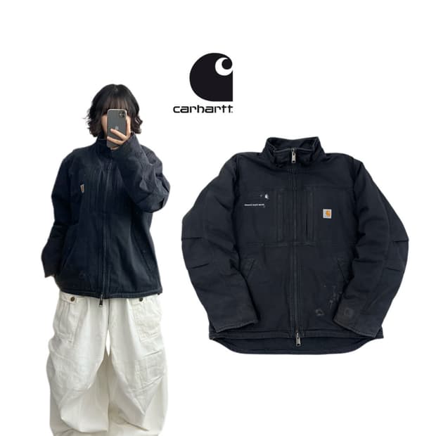 칼하트 OG 페이딩 덕캔버스 워크자켓