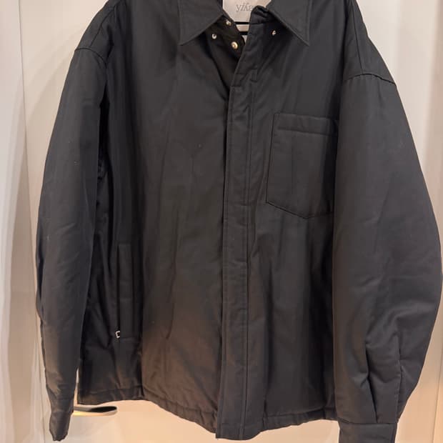 Yiyae 이예 셔츠 패딩 자켓 블랙 m