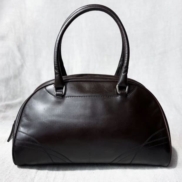 PRADA 90'S 아카이브 프라다 비텔로 볼링백(리얼 레더)해외발송