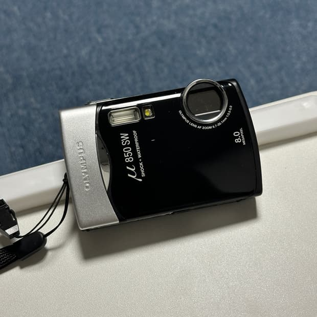 올림푸스 뮤 850sw 블랙 판매합니다!