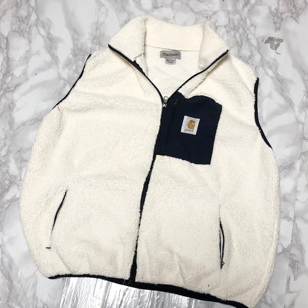 칼하트 후리스 조끼 자켓 남성용