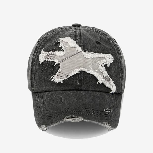 메인부스 Starfish Damage 볼 캡 그레이