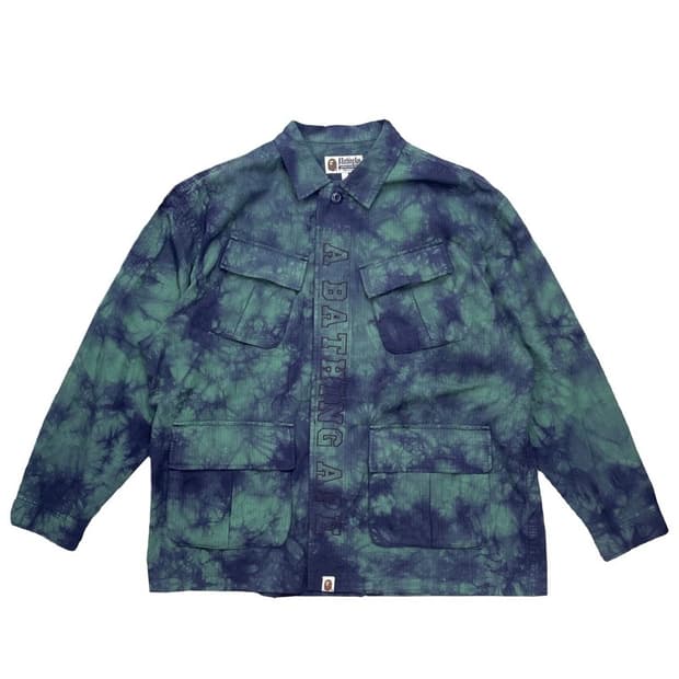 A BATHING APE 타이다이 코치자켓 S