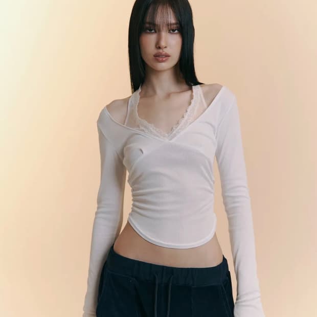 플리즈노팔로우 아멜리아 롱슬리브
