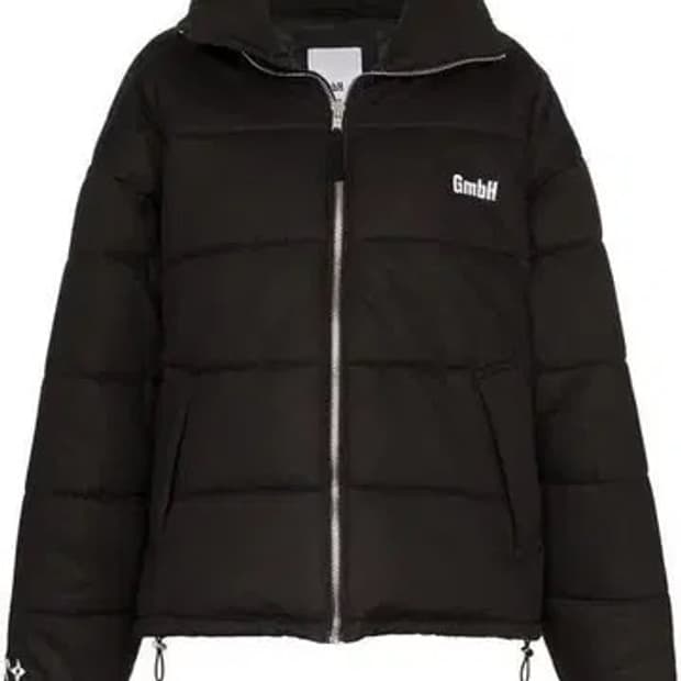 GMBH 오버사이즈 푸퍼 패딩 블랙