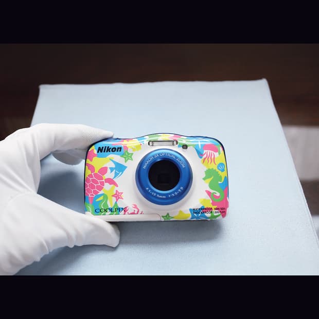 레어<준 민트급><찰스엔터>니콘 쿨픽스 w100 빈티지 디카