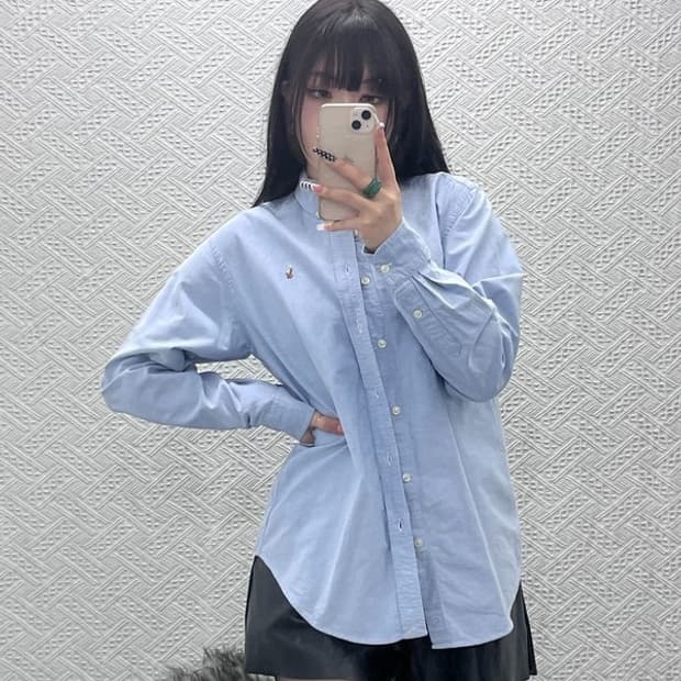폴로 랄프로렌 빈티지 캐주얼 옥스포드 셔츠 18 C10106