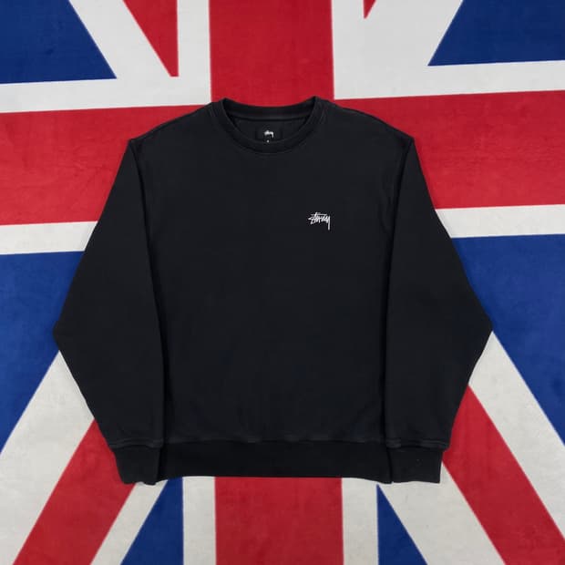 스투시 맨투맨 S 실측 M 