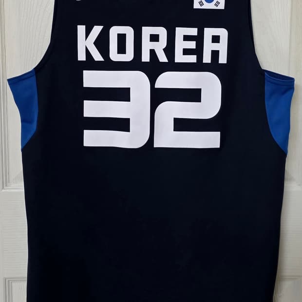 [L] 대한민국 농구 국가대표 2012 런던올림픽 기념 유니폼(김주성)