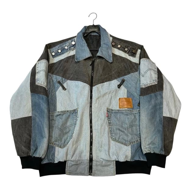 리바이스 패치워크 자켓 L