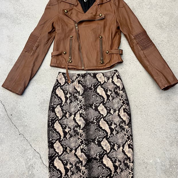 Spirnl girl 라이더 자켓