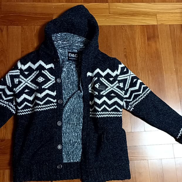 made in Italy,돌체앤가바나 후드 가디건,L~XL