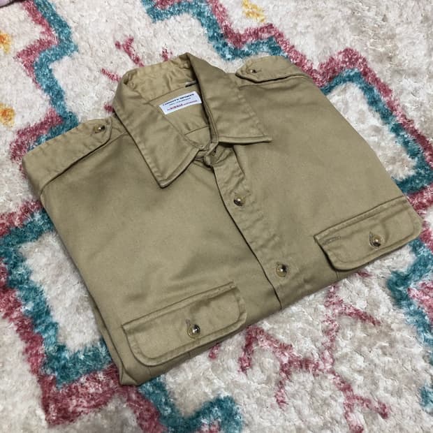 00s USA NORMAN SHIRTMAKERS  밀리터리 셔츠 