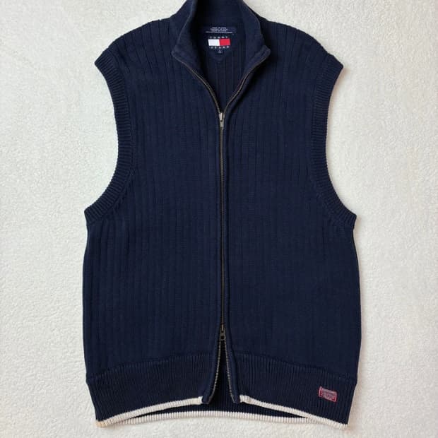 타미진스 90's 투웨이 코튼 니트 베스트 PN5783