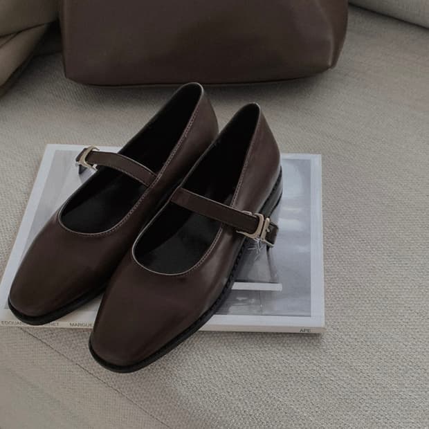 슬로우앤드 메리제인 슈즈 maryjane shoes