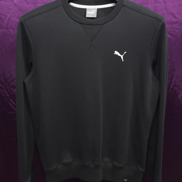 푸마 여성 스몰로고 크루 맨투맨 S