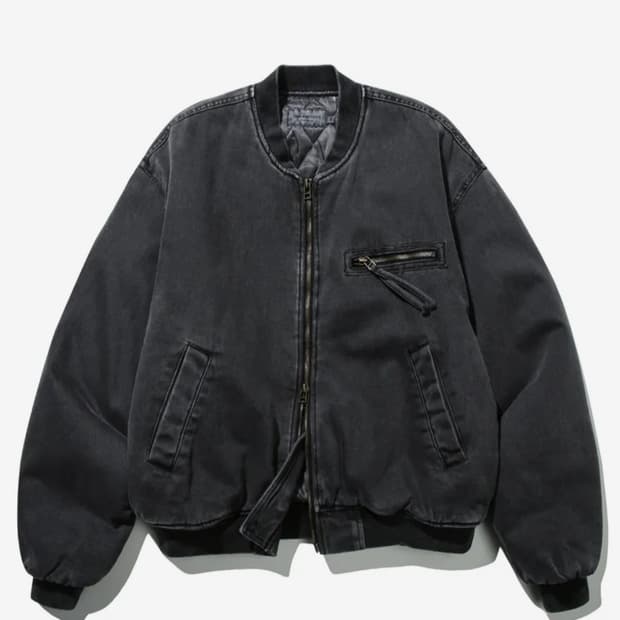 어반스터프 가먼트 다잉 봄버 점퍼