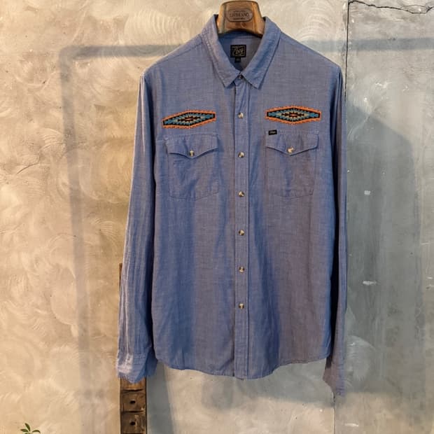 OBEY 오베이 패턴 셔츠 100