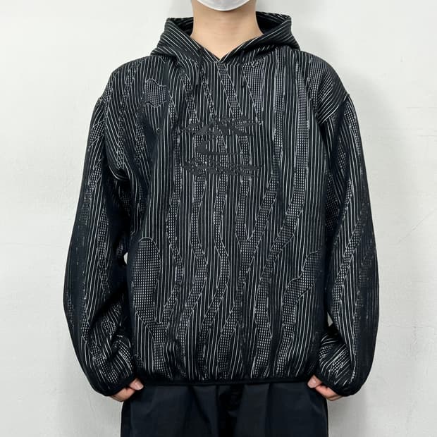 나이키 x 오프화이트 엔지니어드 후드 블랙