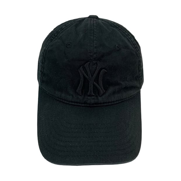 MLB 뉴욕 양키스 올블랙 볼캡