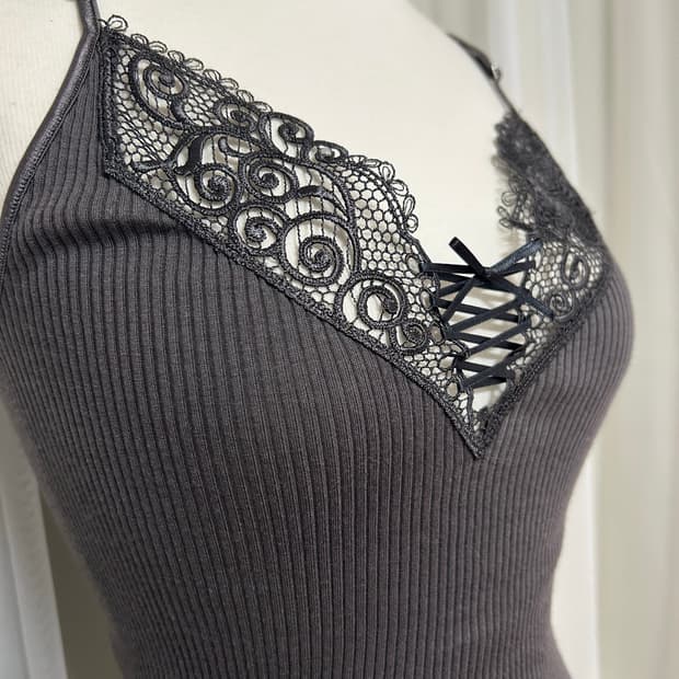 Sov. 오리엔탈 페어리 아일렛 리본 레이스 나시탑