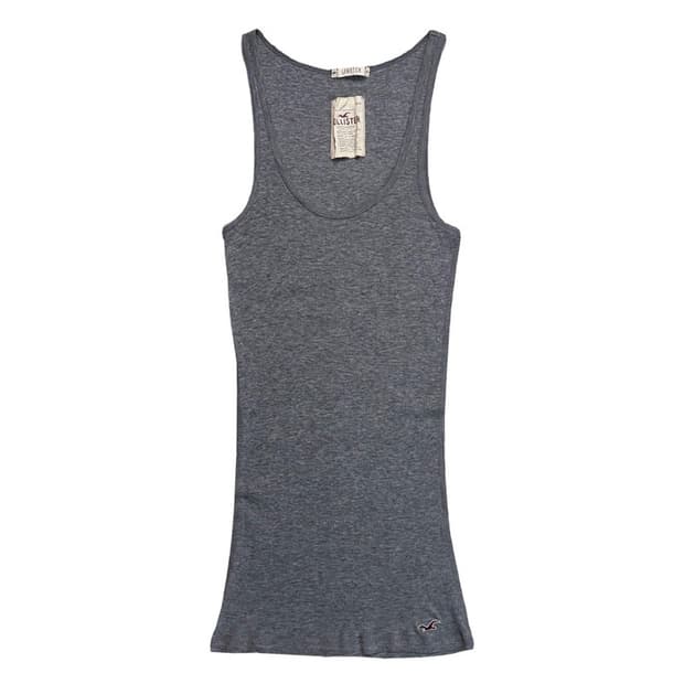 HOLLISTER 골지 탱크 탑 M