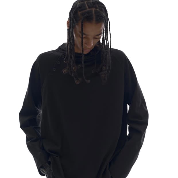 이그노타 CORE:10 BUTTON HOODIE (BLACK) L