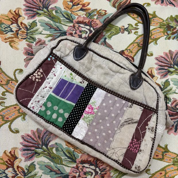 히피 패턴 크로스백 