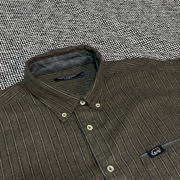 Kansai yamamoto 스트라이프 셔츠