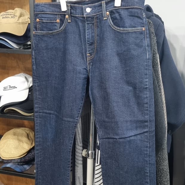 LEVIS 502 프리미엄데님 남성용 진청바지 33size 사용감 없음